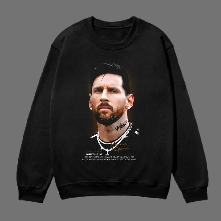 Big Face LIONEL MESSI T-Shirt, MESSI Vintage Tee, Unisex Soccer Shirt, Sweatshirt, Graphic Tees, Menswear Womenswear Streetwear