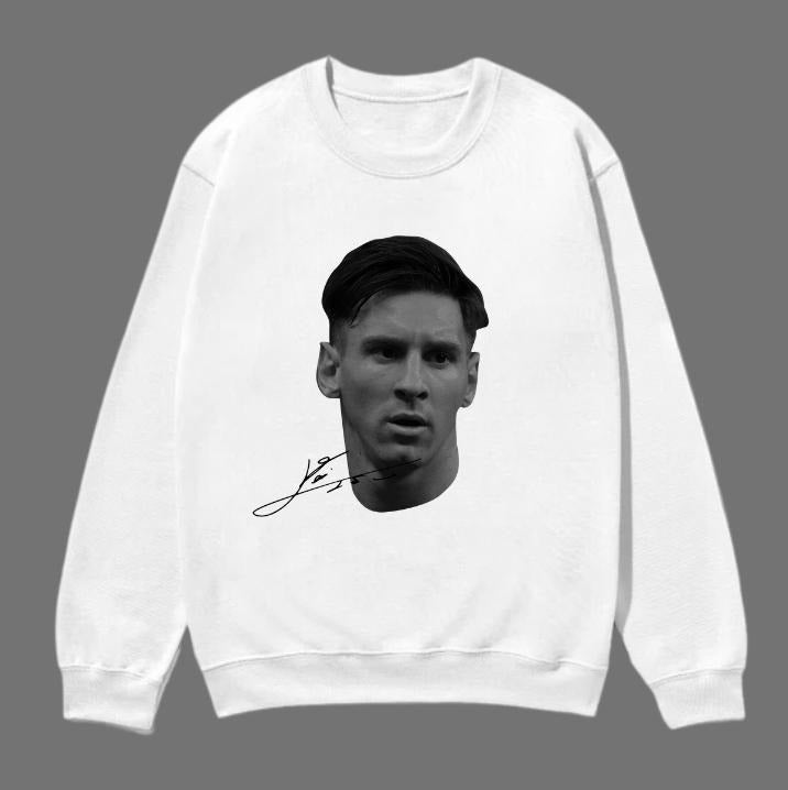 Big Head Messi T-Shirt, Messi Vintage Tee, Unisex Soccer Shirt, Sweatshirt, Graphic Tees, Menswear Womenswear Streetwear