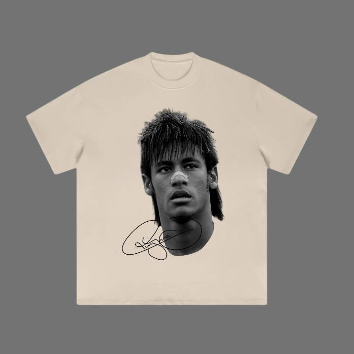 Big Head Neymar T-Shirt, Neymar Vintage Tee, Unisex Soccer Shirt, Sweatshirt, Graphic Tees, Menswear Womenswear Streetwear