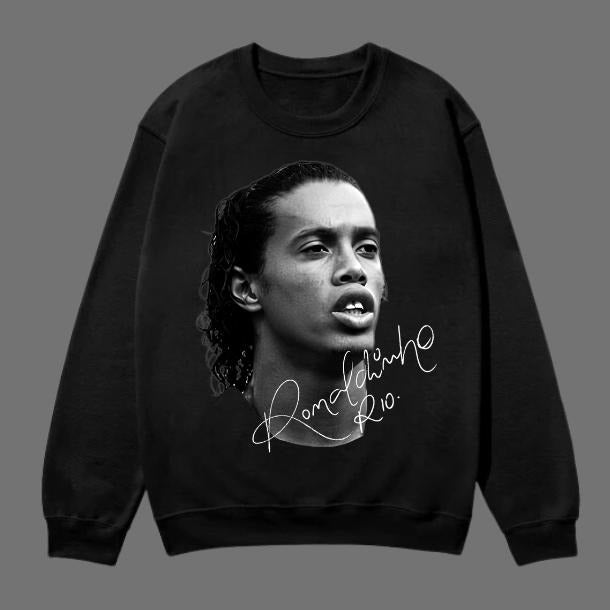Big Head The Ronaldinho T-Shirt, Ronaldinho Vintage Tee, Unisex Soccer Shirt, Sweatshirt, Graphic Tees, Menswear Womenswear Streetwear