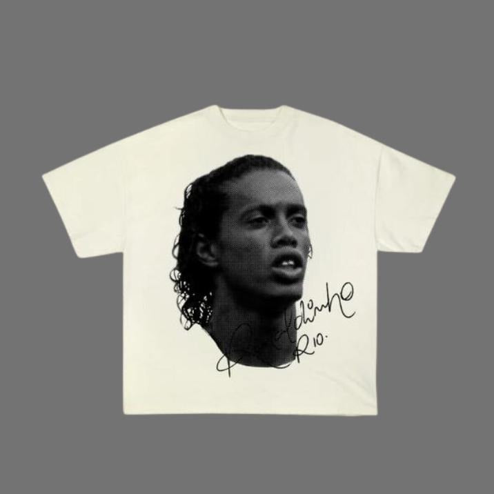 Big Head The Ronaldinho T-Shirt, Ronaldinho Vintage Tee, Unisex Soccer Shirt, Sweatshirt, Graphic Tees, Menswear Womenswear Streetwear