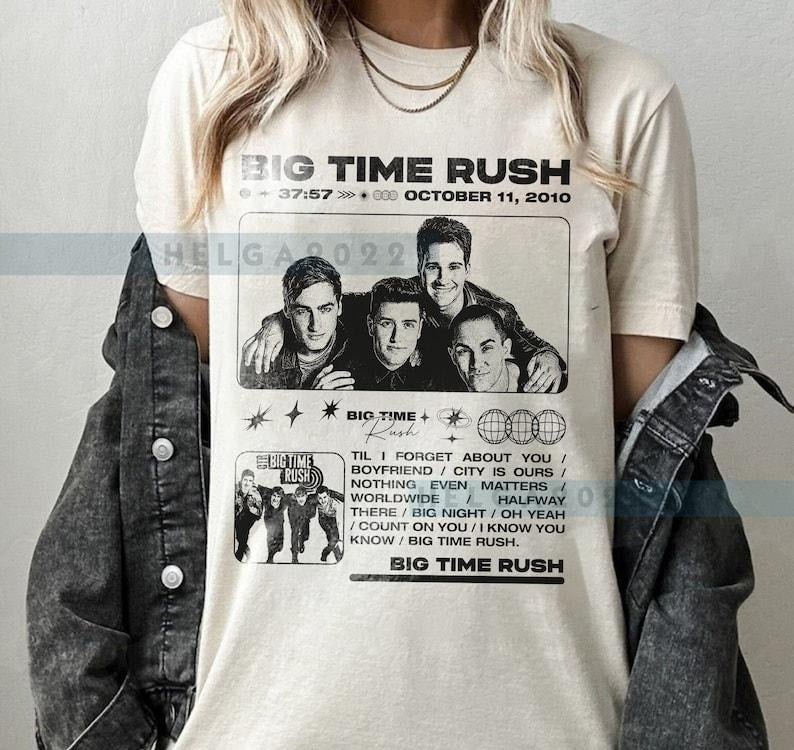 Big Time Rush shirt ,Big Time Rush Music Festival Shirt,Big Time Rush Fan Gift shirt, band  Rap Hip Hop Tee Gift for men women - Unisex T-Shirt, Hoodi