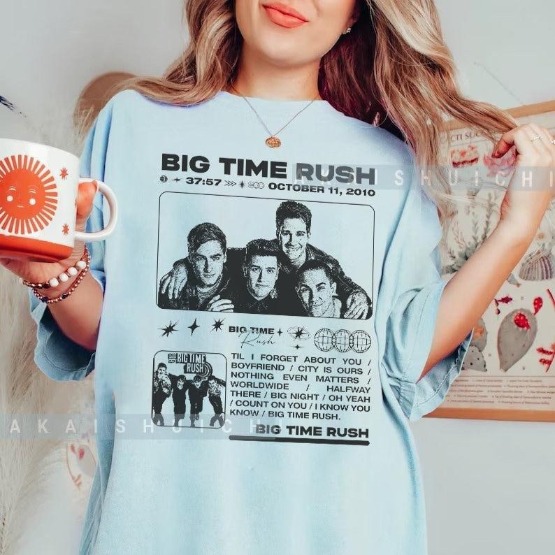 Big Time Rush shirt ,Big Time Rush Music Festival Shirt,Big Time Rush Fan Gift shirt, band  Rap Hip Hop Tee Gift for men women - Unisex T-Shirt, Hoodi