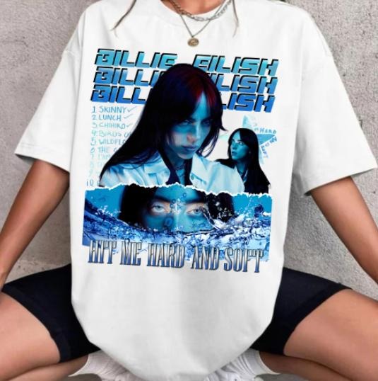 Biliee Hitt Me Hardd Street Style Shirt, Vintage Music Shirt, Music Sweatshirt