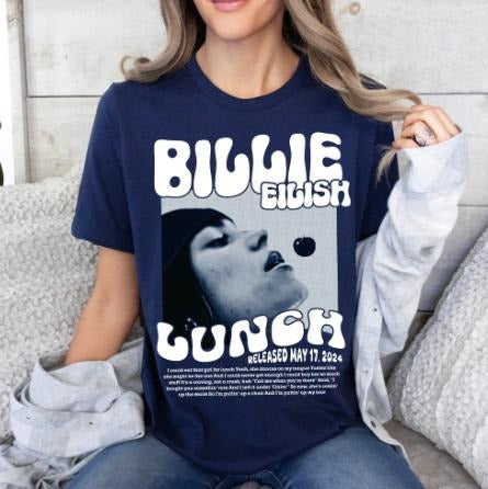 Biliee Lunch Shirt, Hitt Me Hardd Street Style Shirt, Vintage Music Shirt, Music Sweatshirt