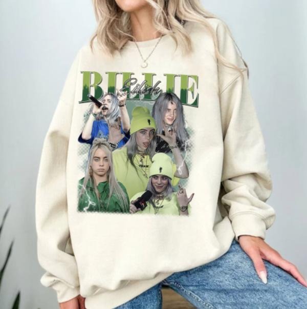 Biliee Vintage Music Shirt, Music Sweatshirt