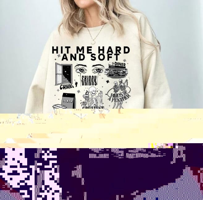 Biliee hit mee hard Shirt, Music Sweatshirt