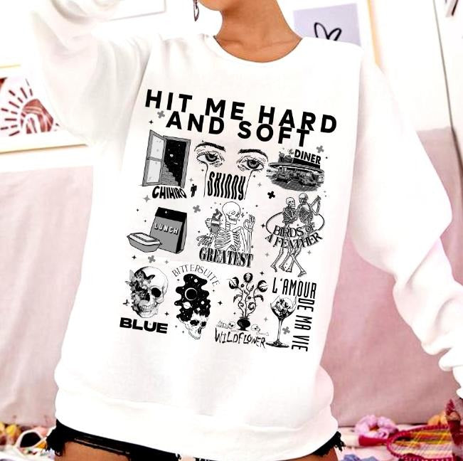 Biliee hit mee hard Shirt, Music Sweatshirt