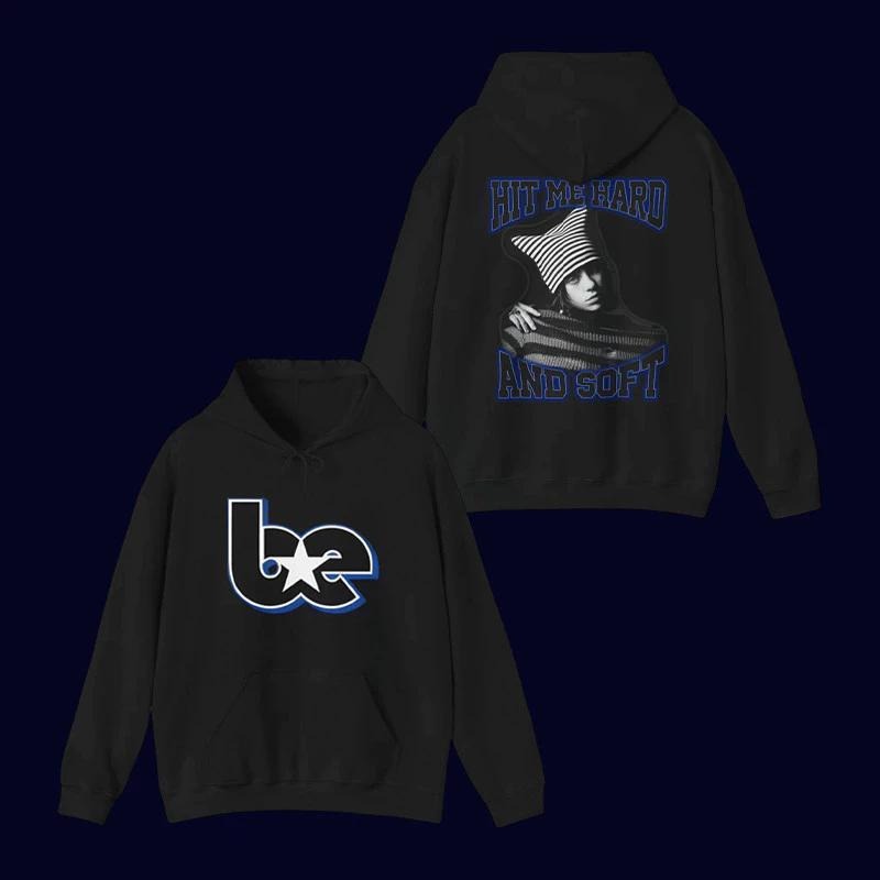 Billie Shirt Tour 2024 Hoodie , Graphic Tee for Eilish Fans, Music Lover Shirt, Unisex Gift, Concert Apparel Clothing Cotton