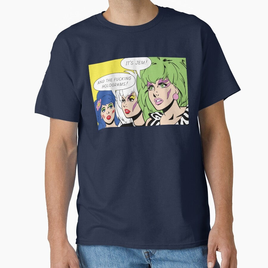 Birthday Gift Jem And The Holograms Funny Graphic Gifts Classic T Shirt