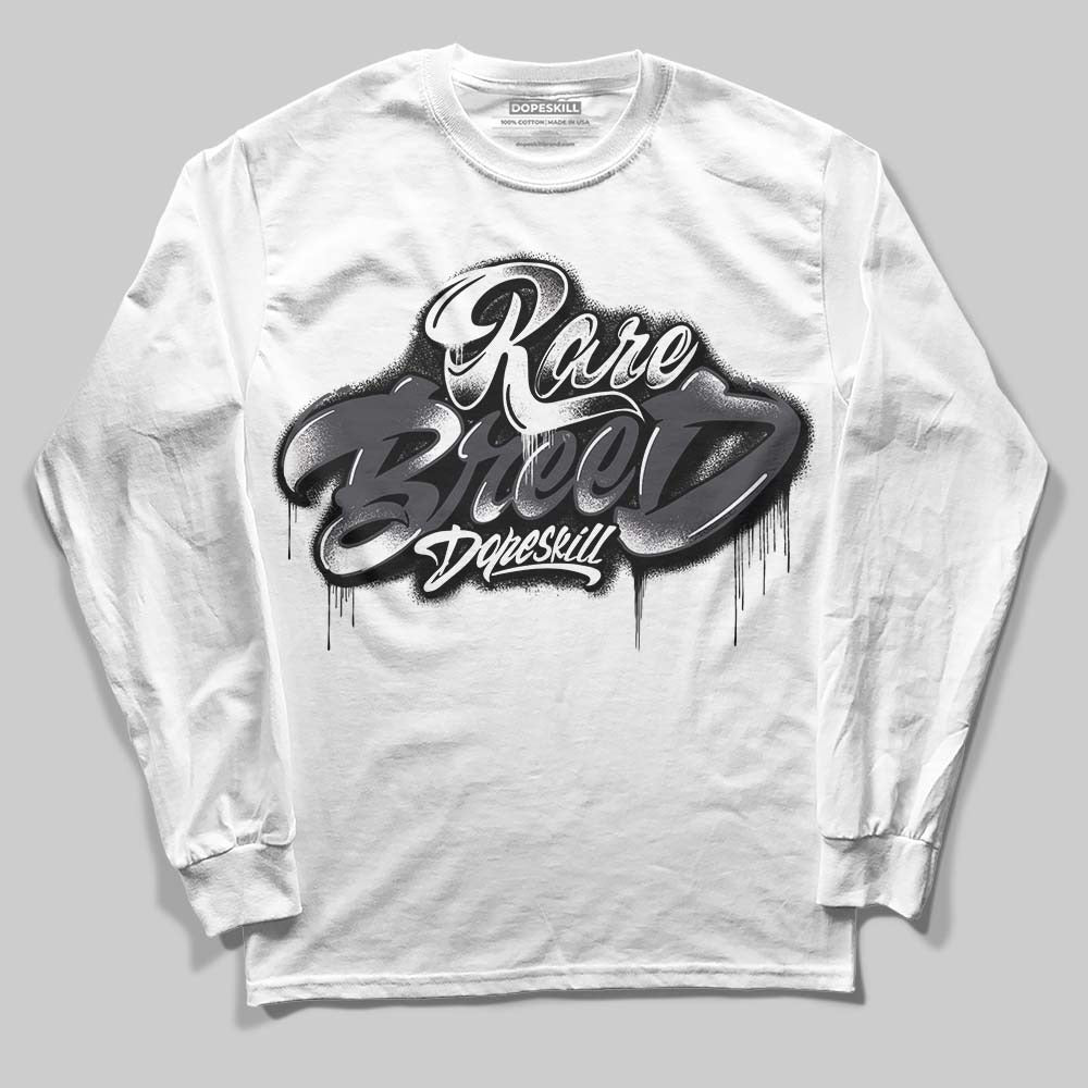 Black Cat 3s DopeSkill Long Sleeve T-Shirt Rare Breed Type Graphic