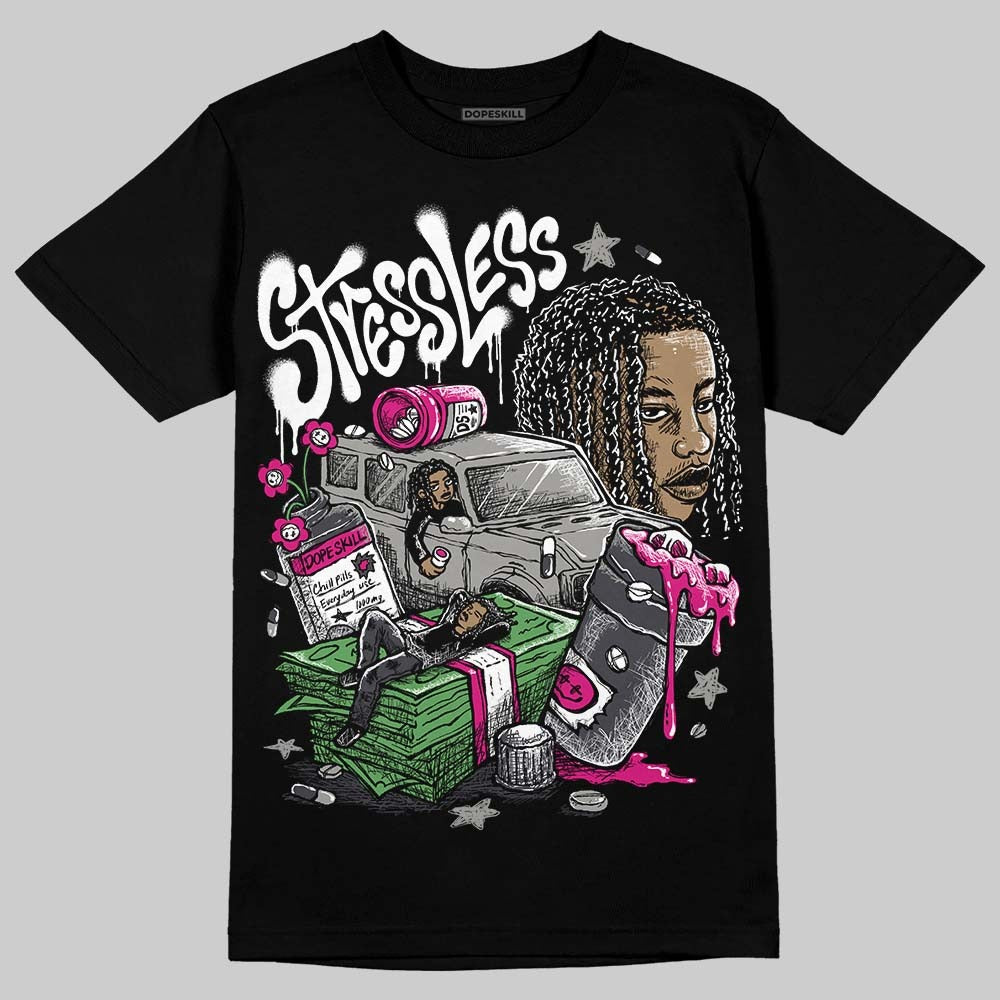 Black Cat 3s DopeSkill T-Shirt Stressless Graphic