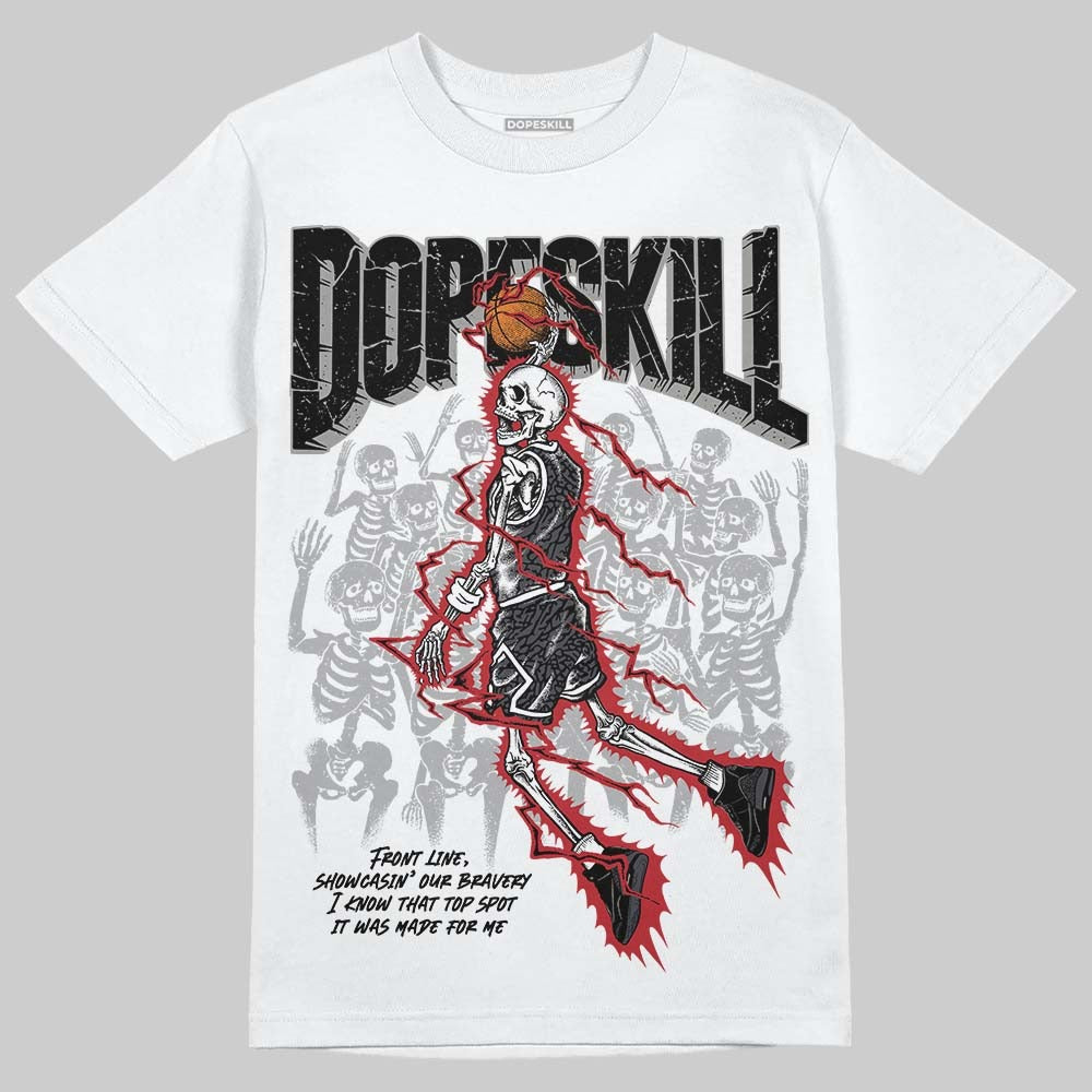 Black Cat 3s DopeSkill T-Shirt Thunder Dunk Graphic