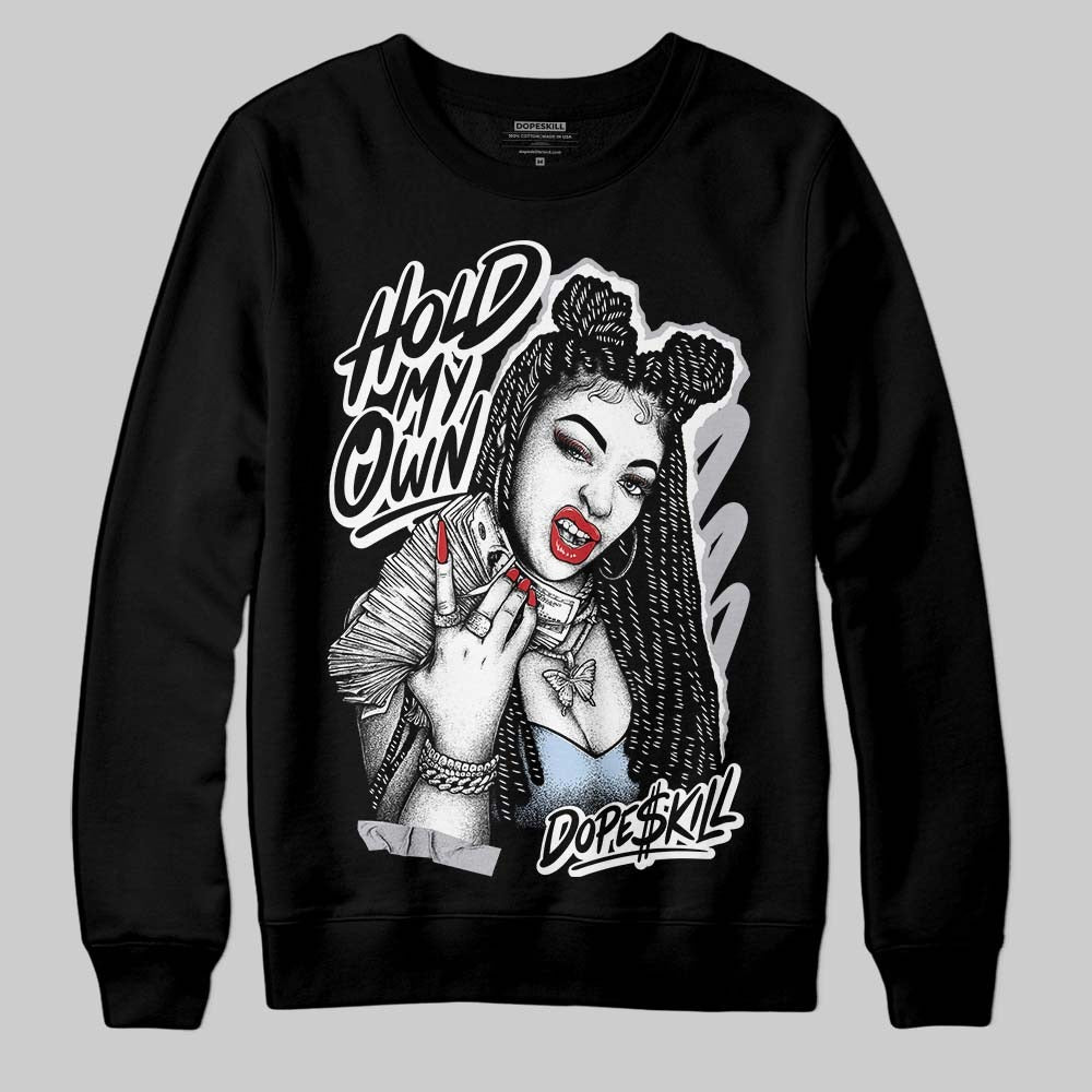 Black Metallic Reimagined 5s DopeSkill Sweatshirt New H.M.O Graphic