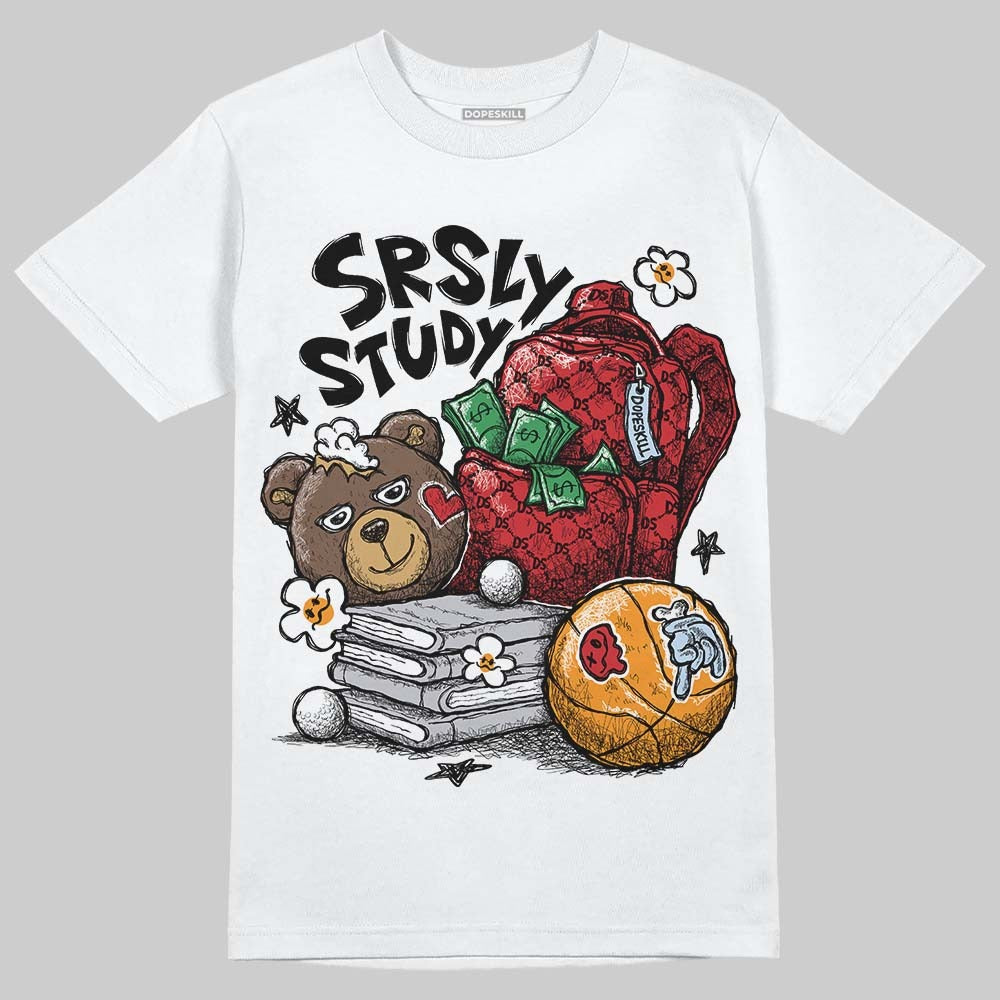 Black Metallic Reimagined 5s DopeSkill T-Shirt SRSLY Study Graphic