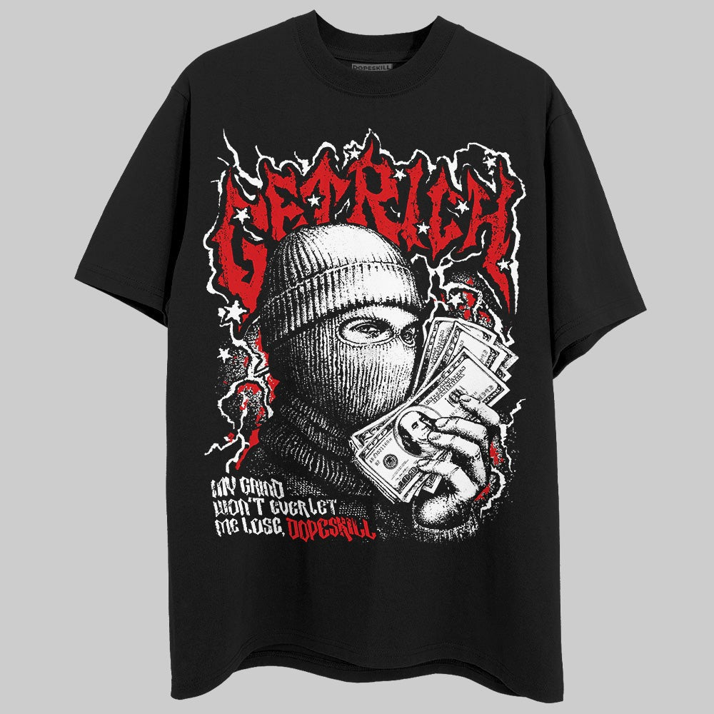 Black and White Collection DopeSkill T-Shirt Wealthy Graphic