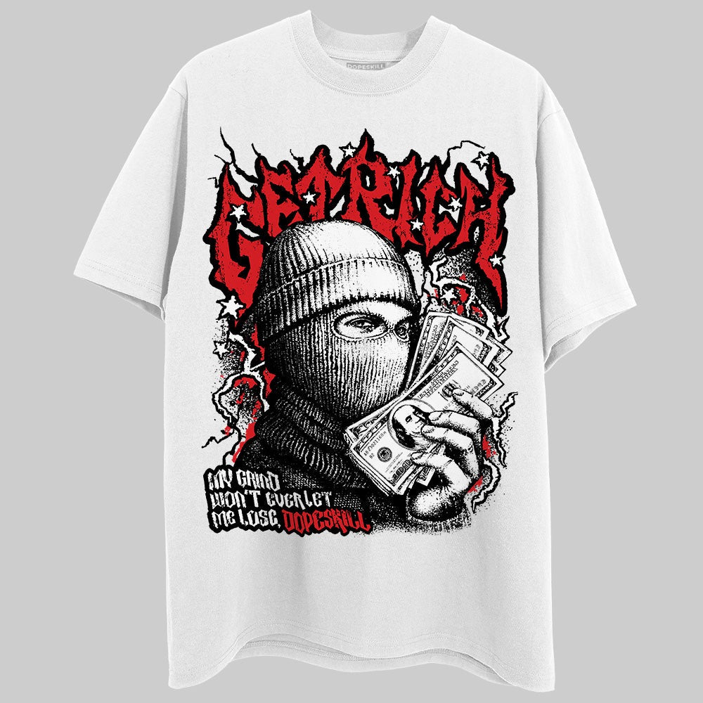 Black and White Collection DopeSkill T-Shirt Wealthy Graphic