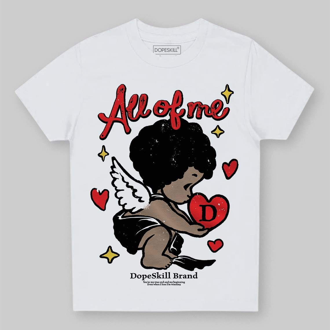 Black and White Collection DopeSkill Toddler Kids T-shirt All Of Me Graphic