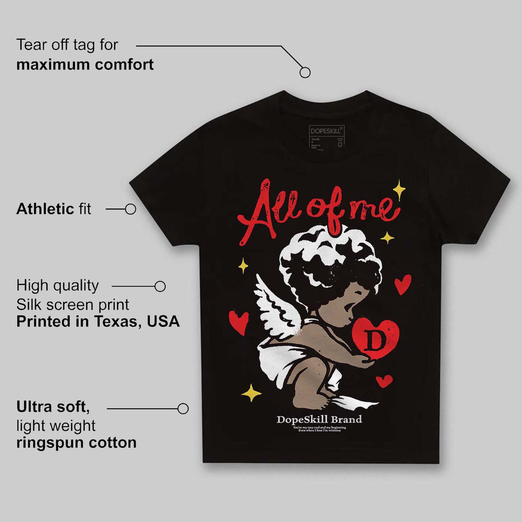 Black and White Collection DopeSkill Toddler Kids T-shirt All Of Me Graphic