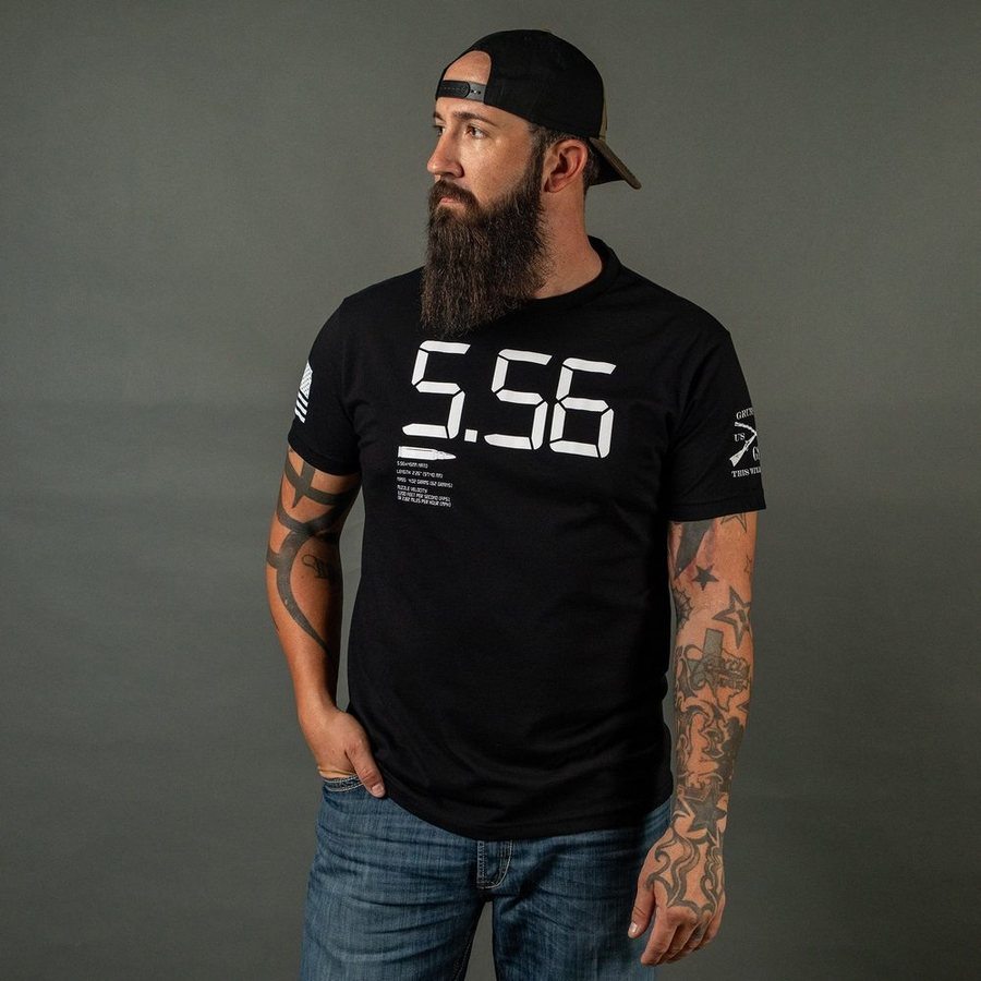 5.56 T-Shirt - Black