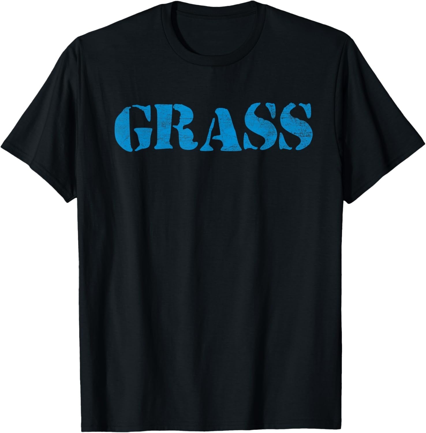 "Blue Grass" - Clever Joke Bluegrass Music T-Shirt