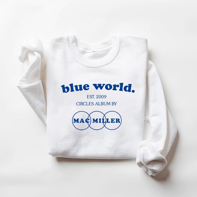 Blue World 2 Sides Sweatshirt, Hoodie, T-Shirt Unisex