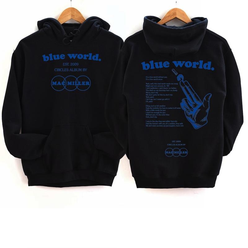 Blue World 2 Sides Sweatshirt, Hoodie, T-Shirt Unisex
