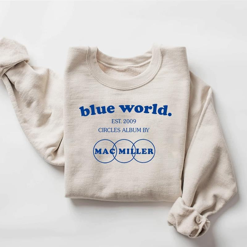 Blue World 2 Sides Sweatshirt, Hoodie, T-Shirt Unisex
