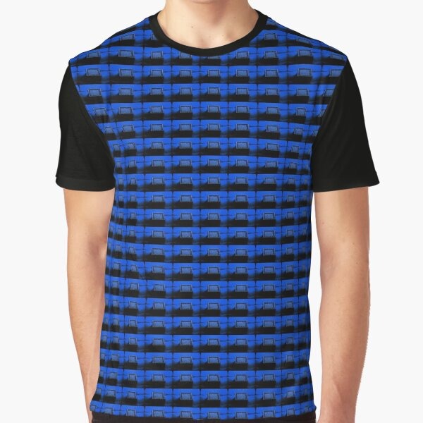 Blue, Blue & Blue Graphic T-Shirt