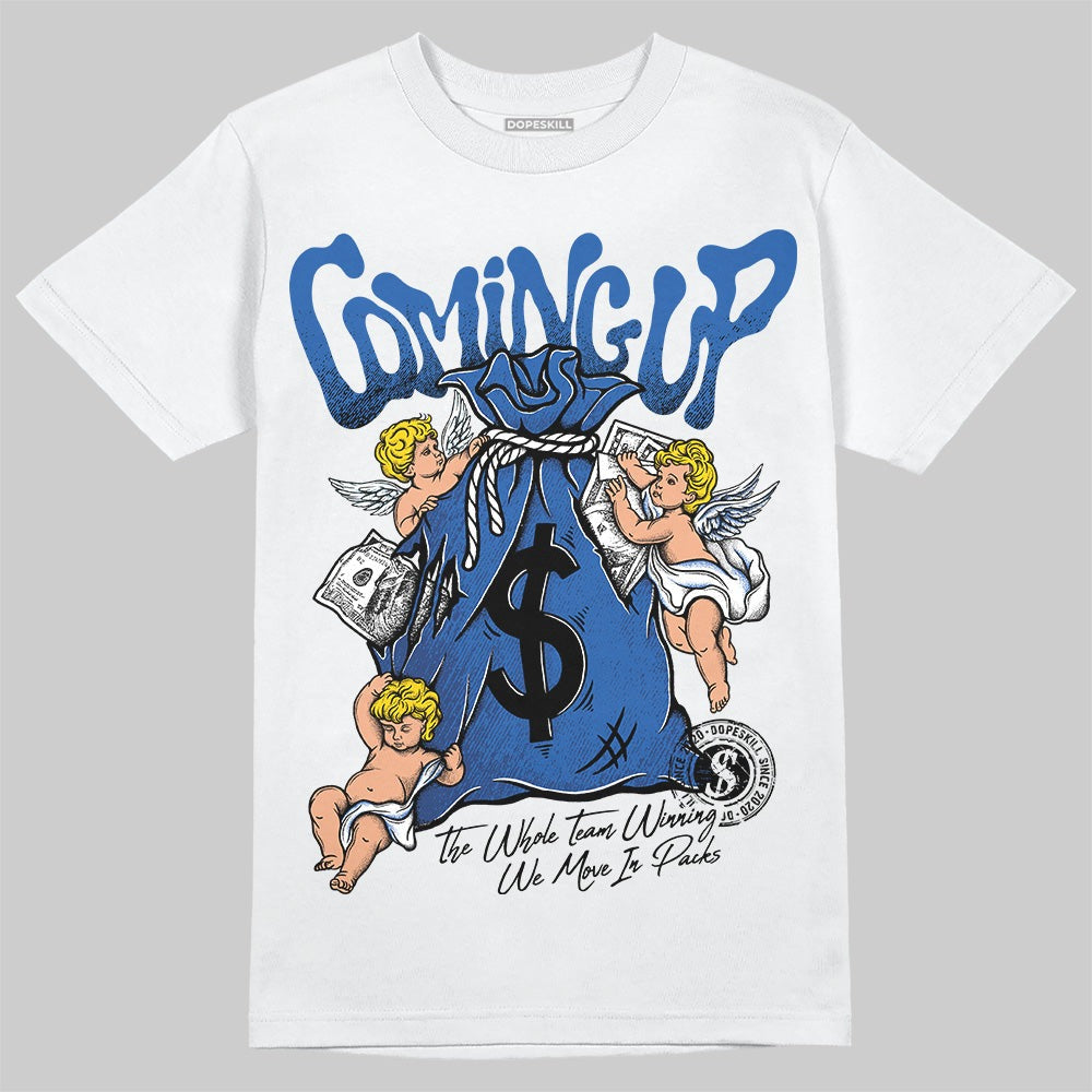 Blueberry 12s DopeSkill T-Shirt Money Bag Coming Up Graphic