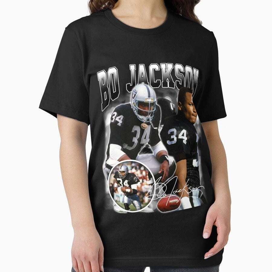 Bo sport Jackson Bo Knows Signature Vintage Legend Baseball Football Bootleg Rap Graphic Style 5 Essential Essential T-Shirt