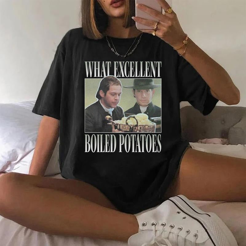 Boiled Potato Meme T-Shirt Sweatshirt Hoodie Unisex style 001