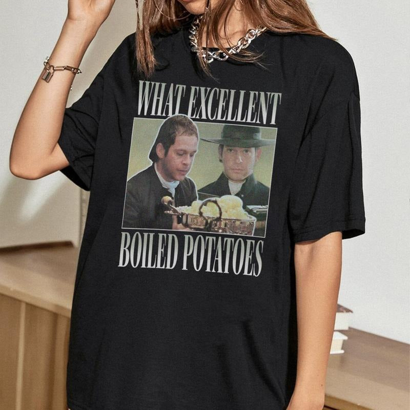 Boiled Potato Meme T-Shirt Sweatshirt Hoodie Unisex style 001