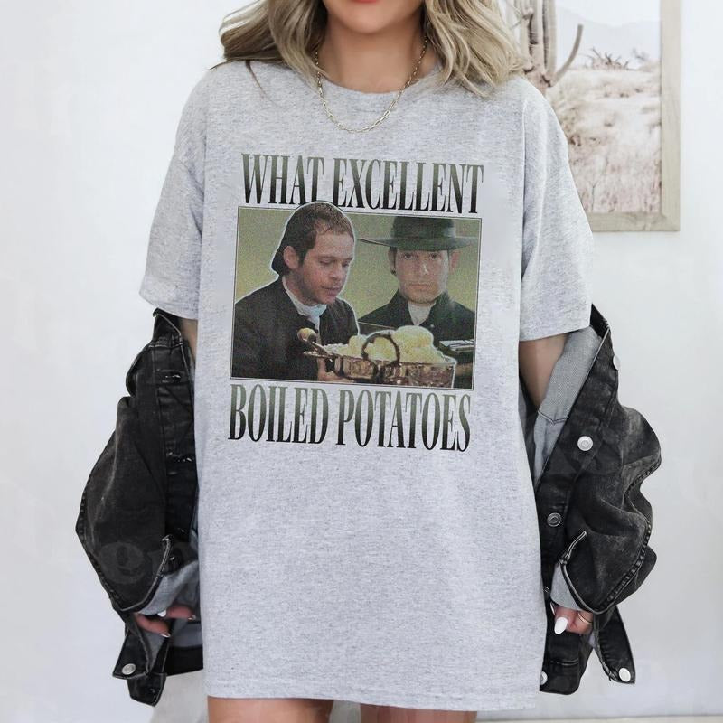 Boiled Potato Meme T-Shirt Sweatshirt Hoodie Unisex style 001