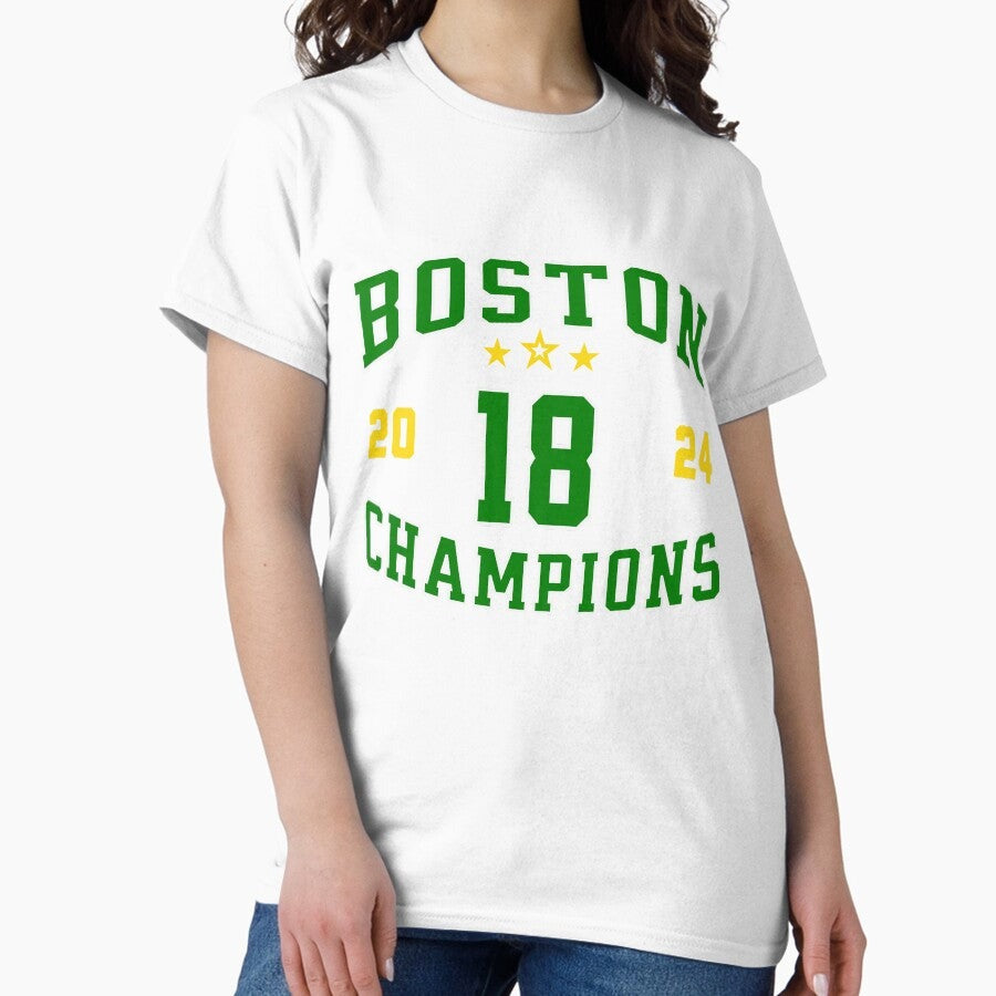 Boston Champions: Cute, Trendy Sports Pride Design 2024 Classic T-Shirt