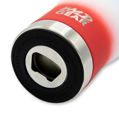 30oz Stainless Steel Tumbler w/ Bottle Opener - Red, White, & Blue