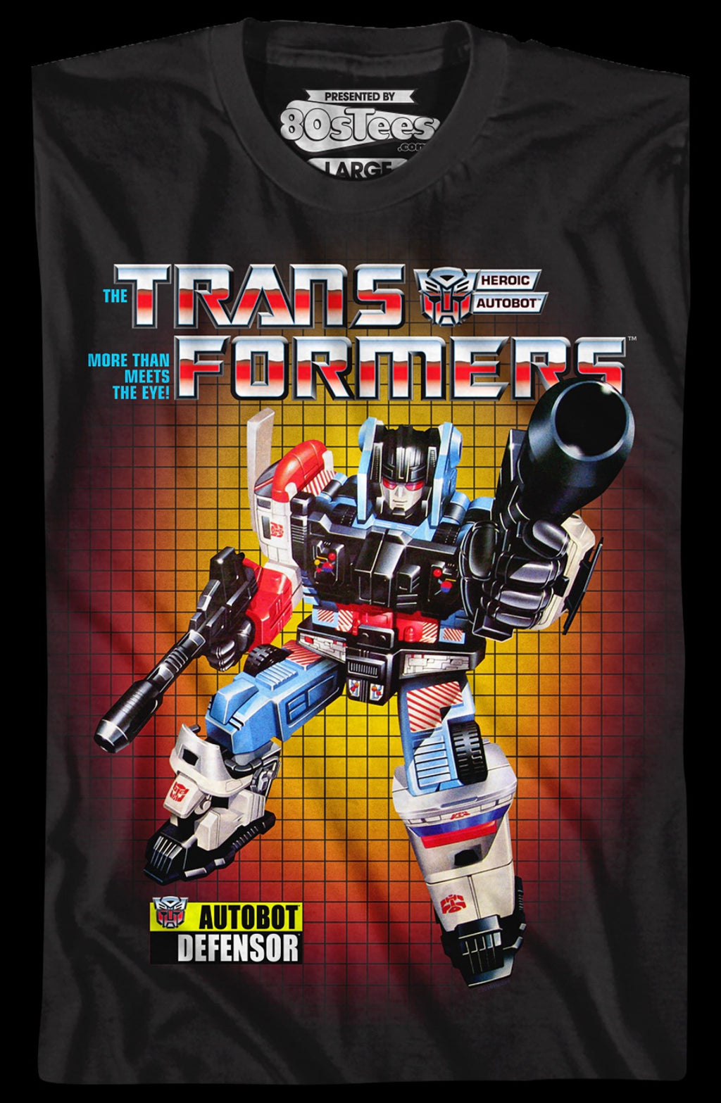 Box Art Defensor Transformers T-Shirt