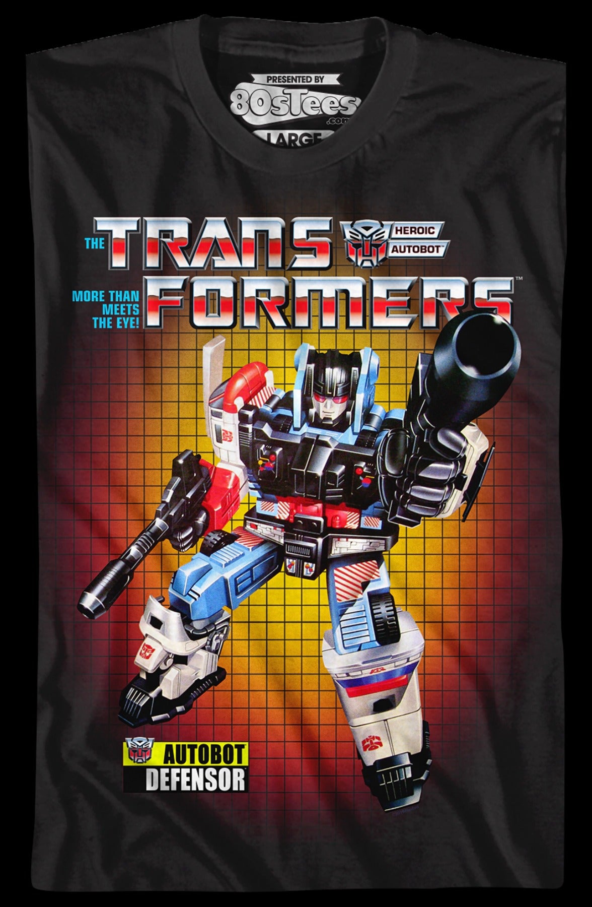 Box Art Defensor Transformers T-Shirt