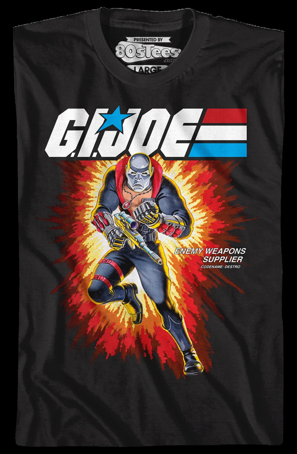 Box Art Destro GI Joe T-Shirt
