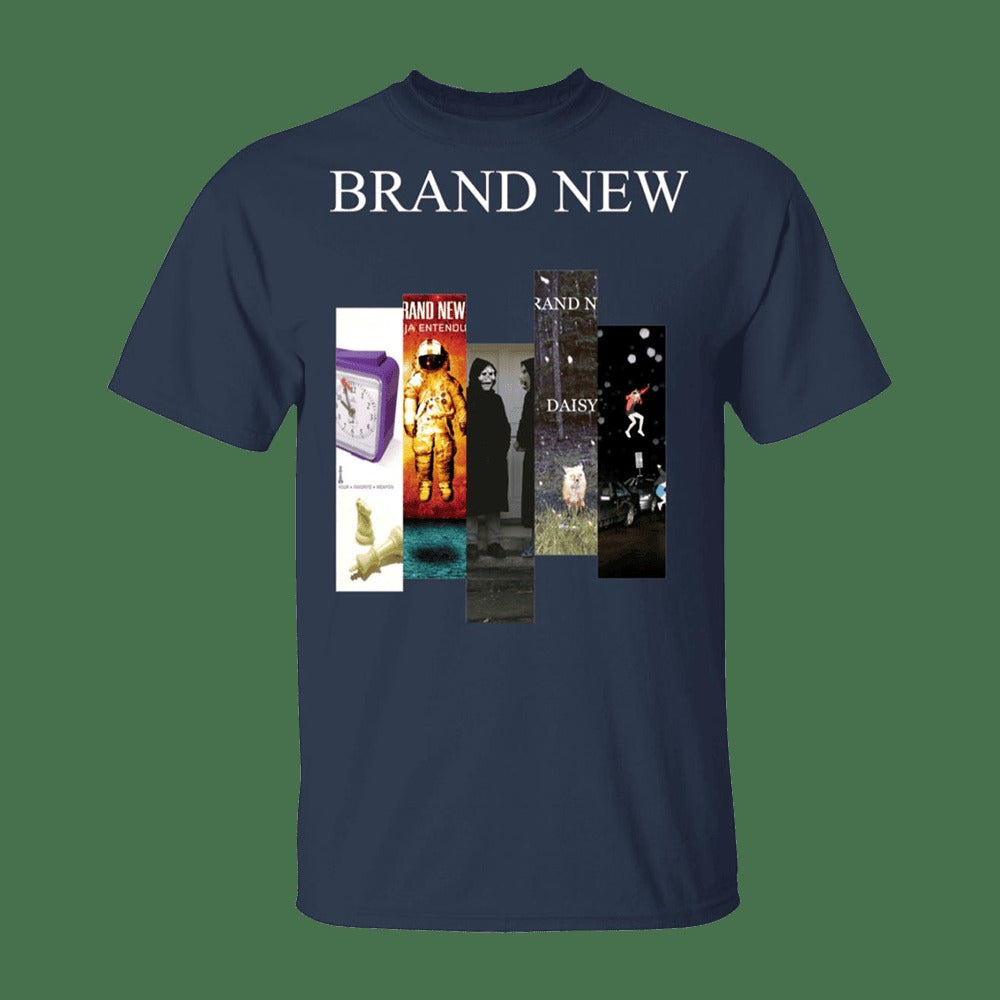 Brand New Band Merch T-Shirt Brand New Tee Gifts For Music Lovers Anniversary Gift for Men
