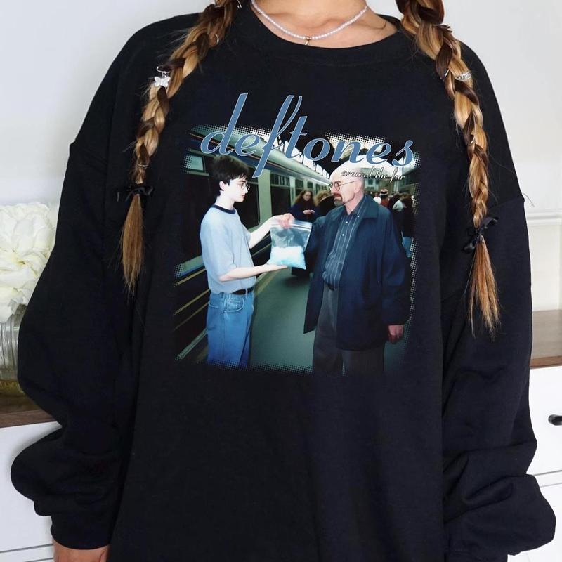 Breaking Bad X Harry Christmas Ugly Sweatshirt - Walter White Rock Merch, Deftones Tee, Perfect Gift for Fans | Cool Graphic Shirt Cotton Fabric style 001