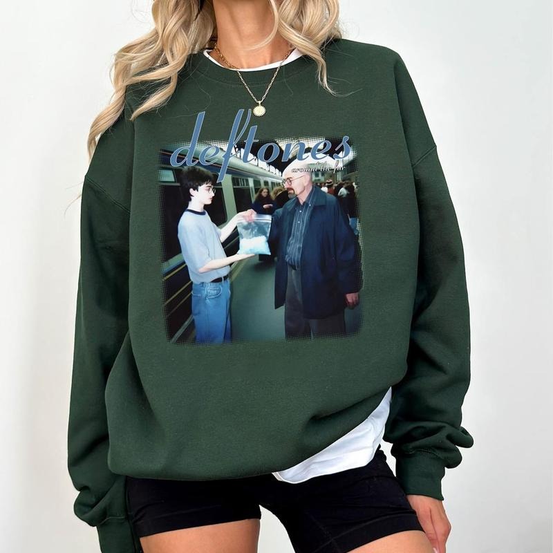 Breaking Bad X Harry Christmas Ugly Sweatshirt - Walter White Rock Merch, Deftones Tee, Perfect Gift for Fans  Cool Graphic Shirt Cotton Fabric