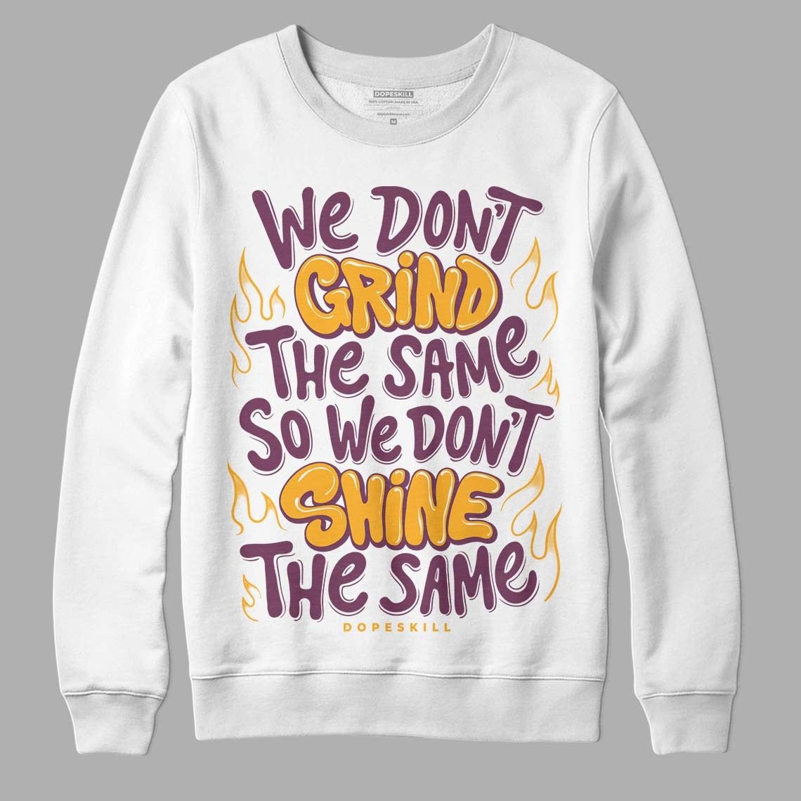 Brotherhood 1s High OG DopeSkill Sweatshirt Grind Shine Graphic