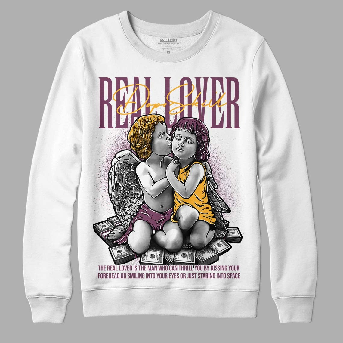 Brotherhood 1s High OG DopeSkill Sweatshirt Real Lover Graphic