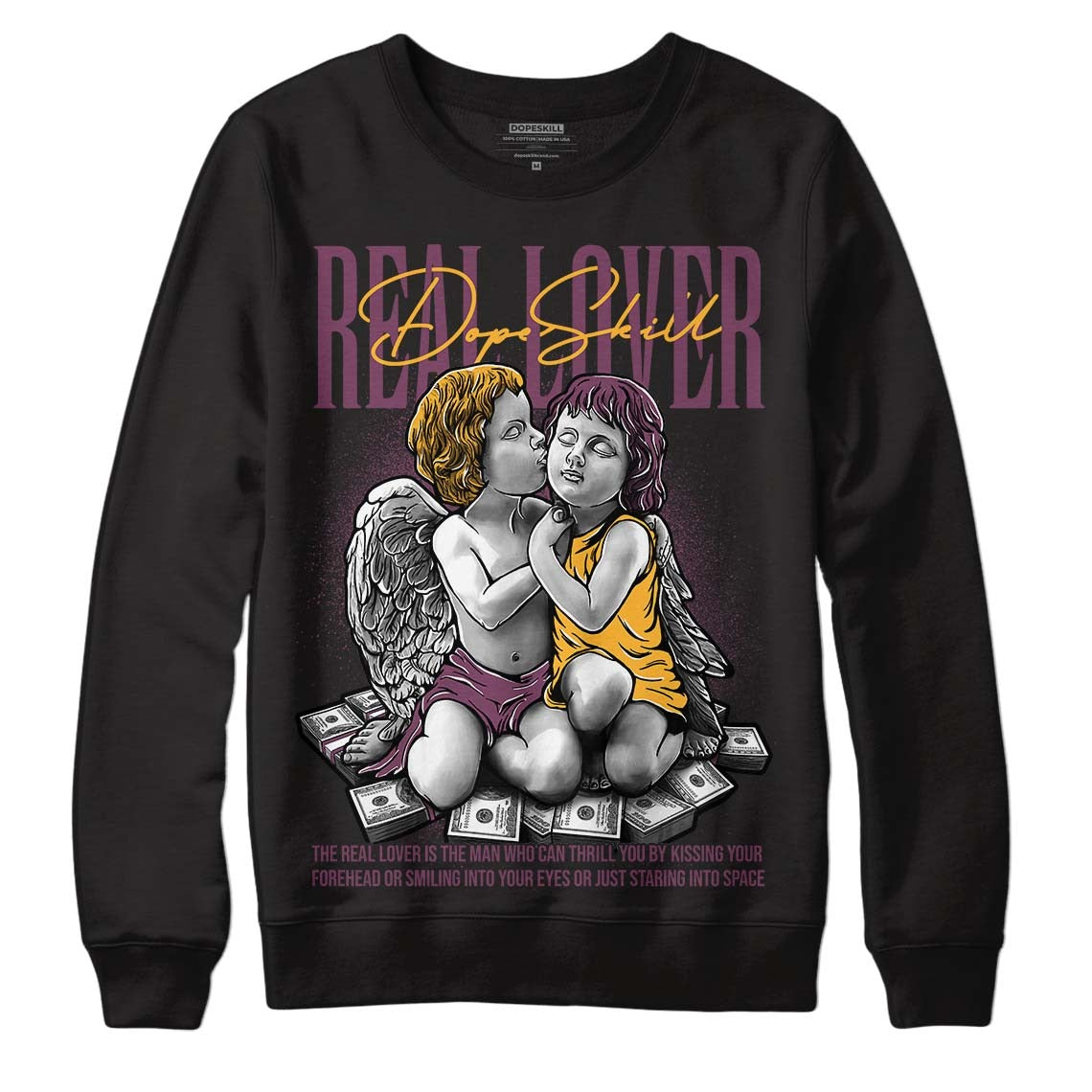 Brotherhood 1s High OG DopeSkill Sweatshirt Real Lover Graphic