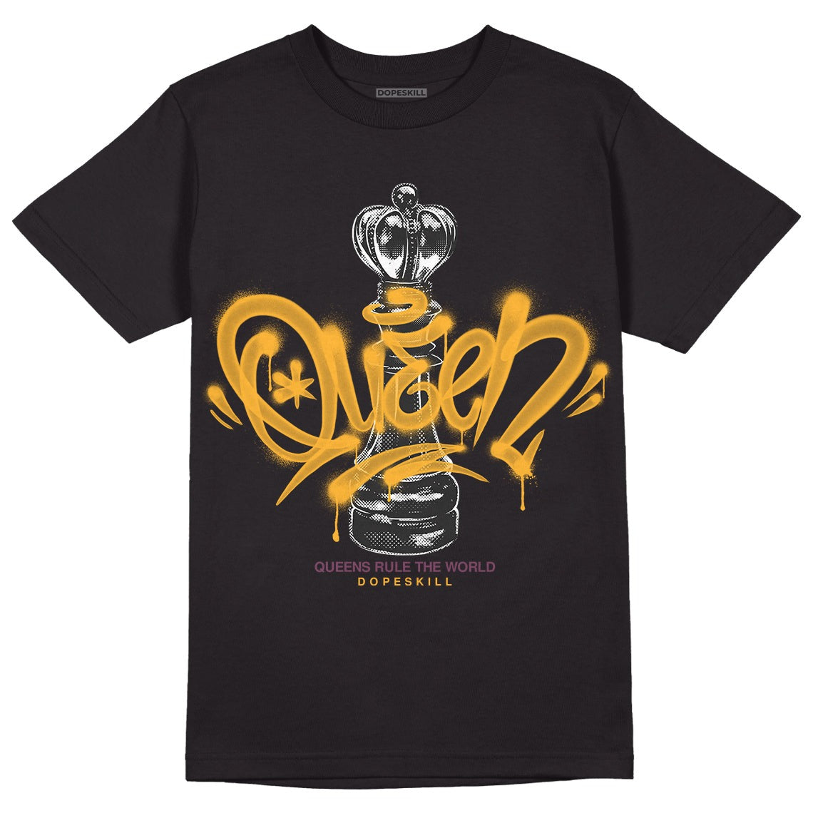 Brotherhood 1s High OG DopeSkill T-Shirt Queen Chess Graphic