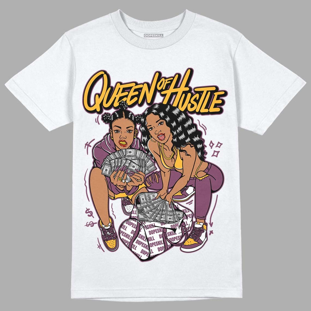 Brotherhood 1s High OG DopeSkill T-Shirt Queen Of Hustle Graphic