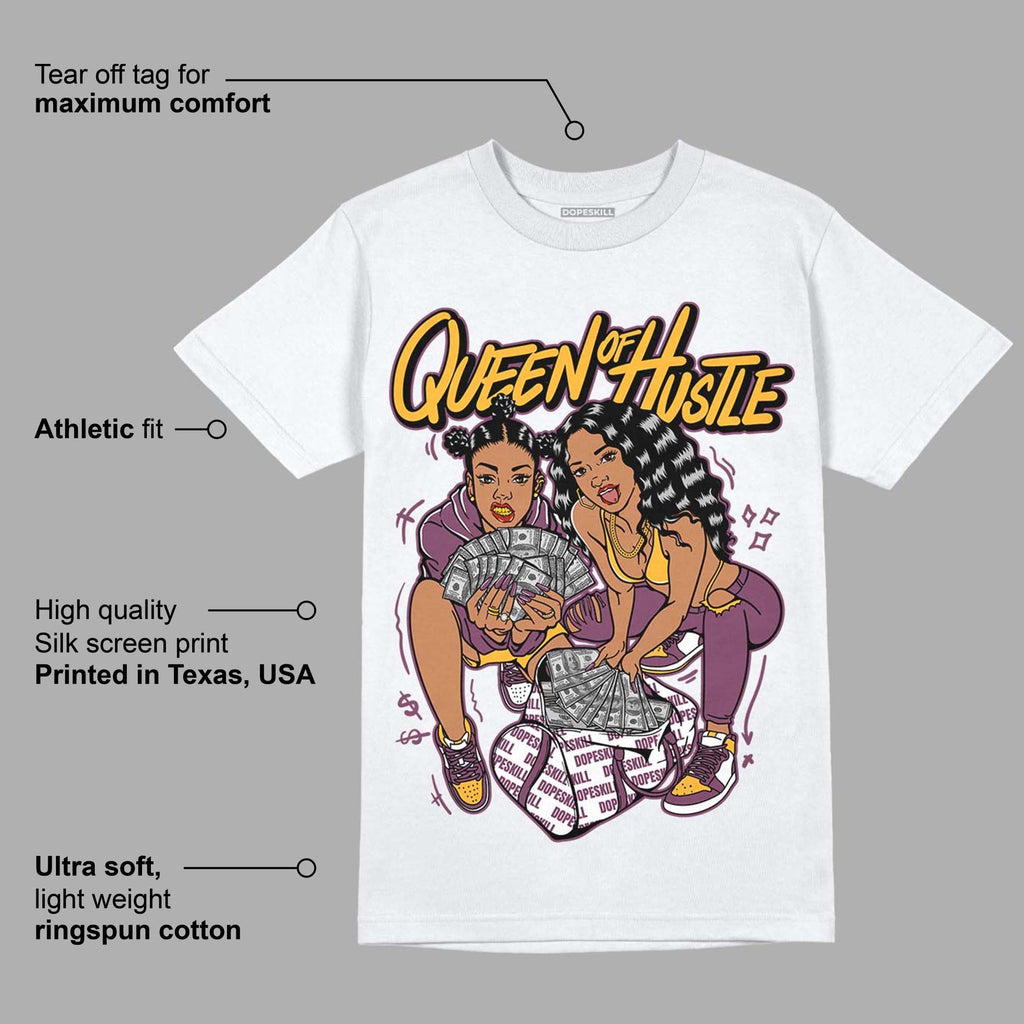 Brotherhood 1s High OG DopeSkill T-Shirt Queen Of Hustle Graphic