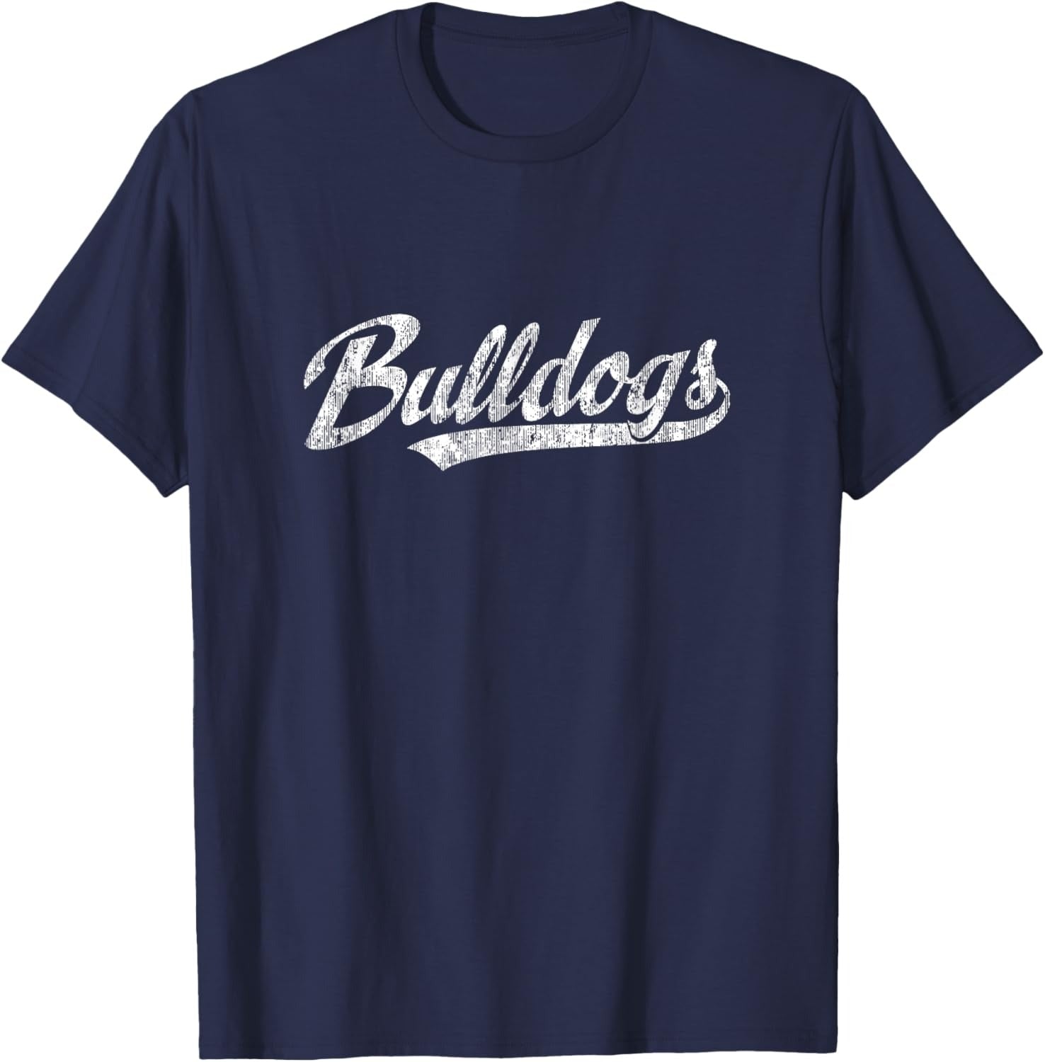 Bulldogs Mascot T Shirt Vintage Sports Name Tee Design