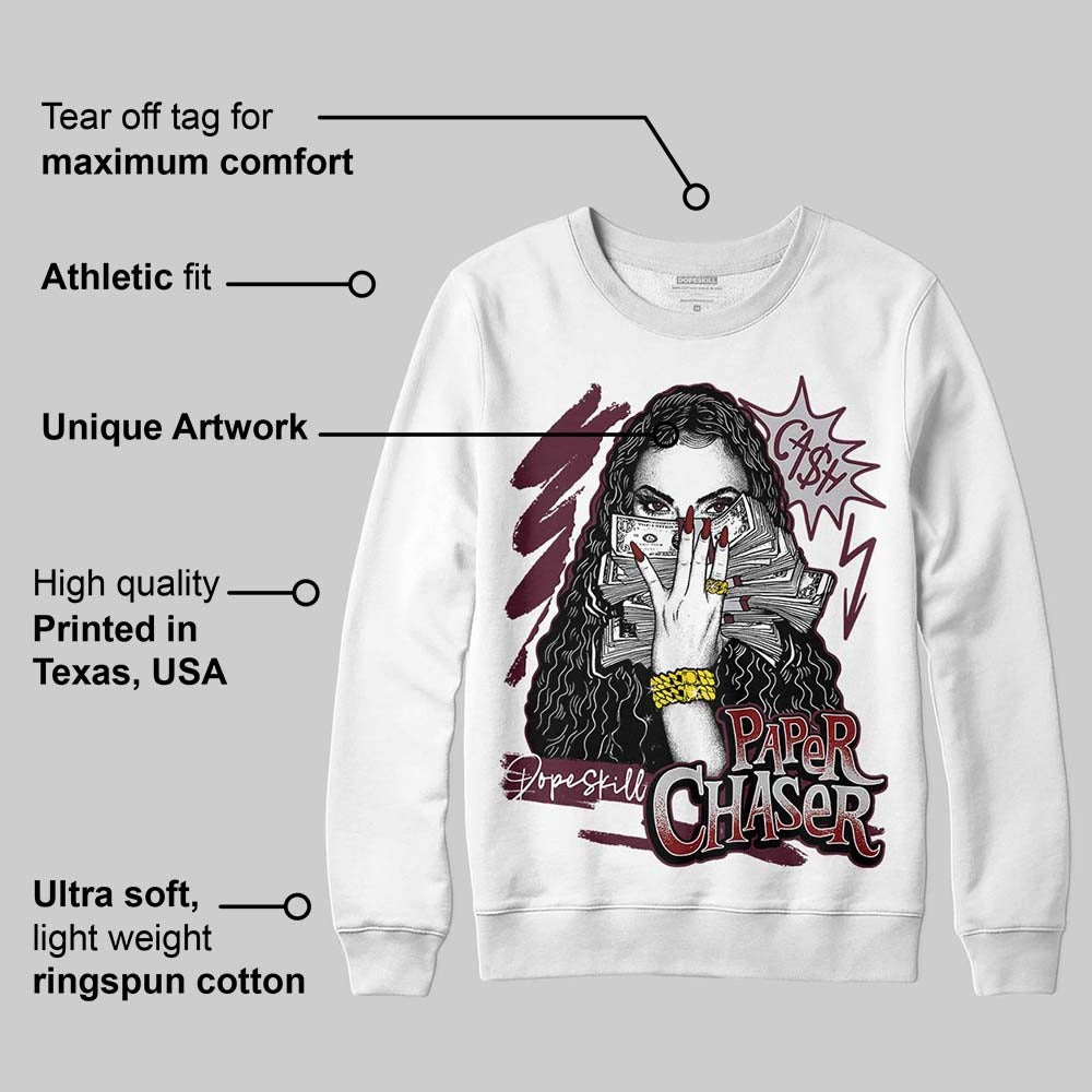 Burgundy 5s DopeSkill Sweatshirt NPC Graphic
